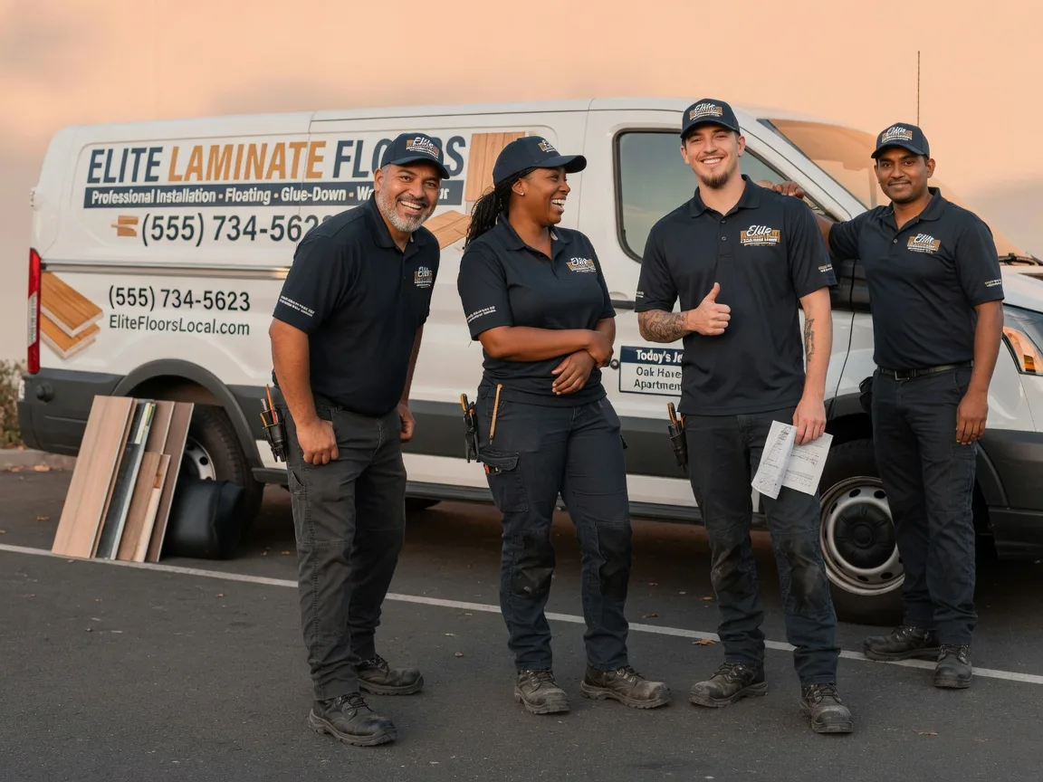 Laminate flooring installation company in Nada, TX